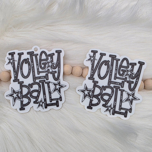 Volleyball Bag Charm