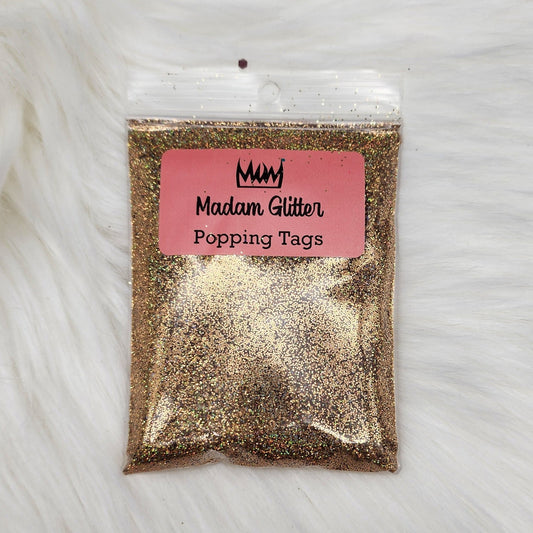 Popping Tags Glitter