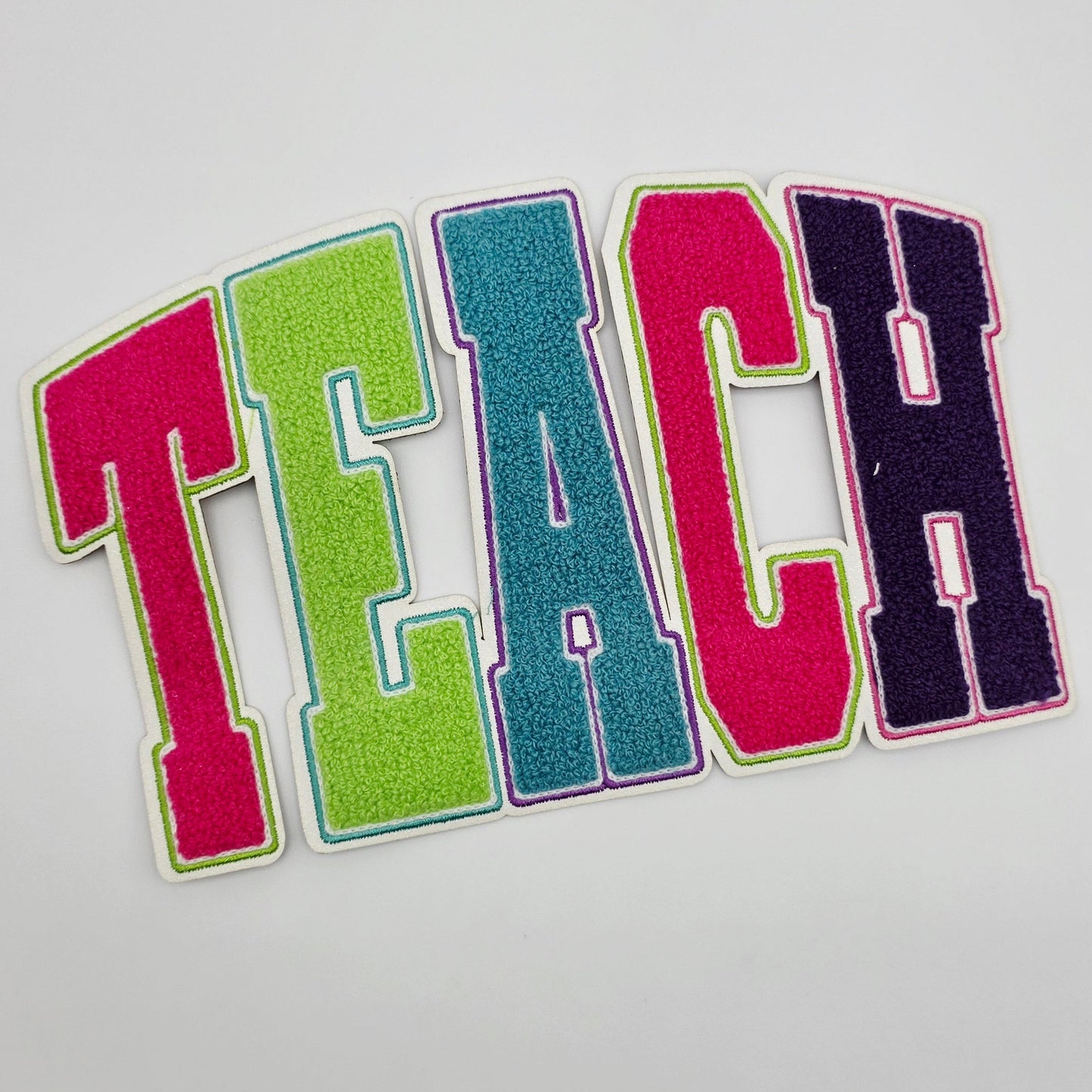 Large Chenille Patches
