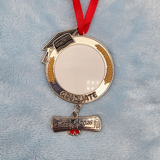 Sublimation Graduate 2026 Ornament