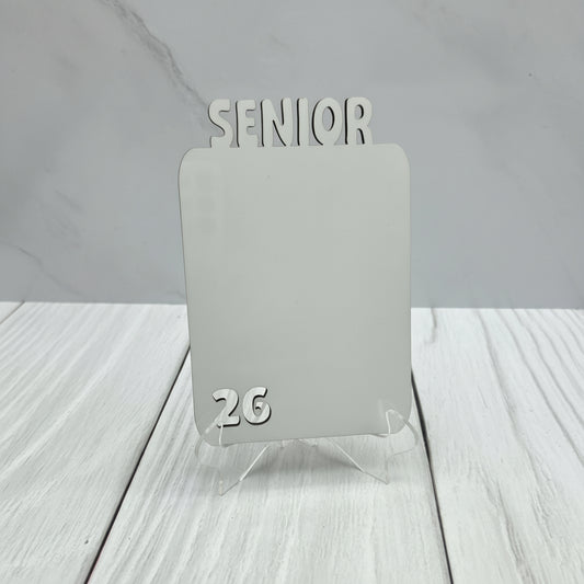 Senior Sublimation Frame-2026