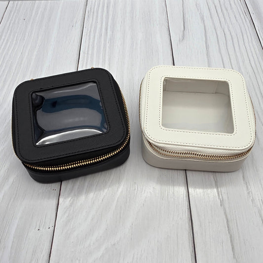 Clear Top Cosmetic Bag