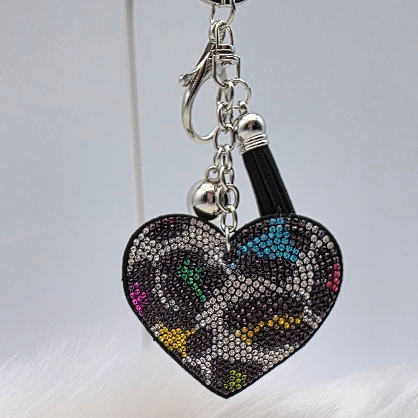 Rhinestone Keychain