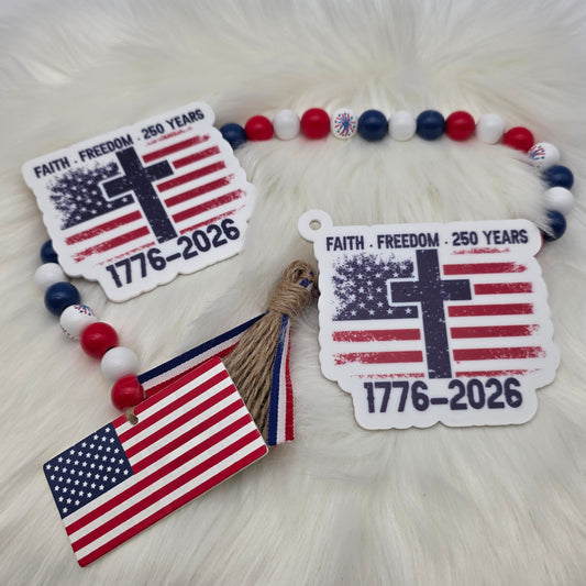 250 Years Bag Charm
