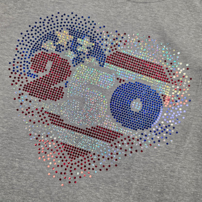 250 Heart-Spangled Holographic Transfer SP7