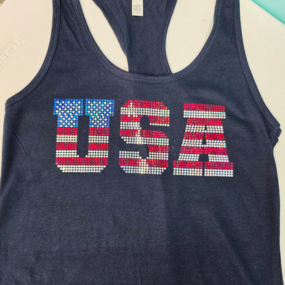 USA-Spangled Holographic Transfer SP5