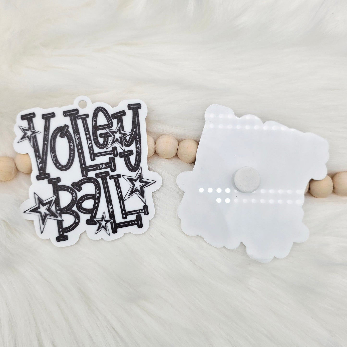 Volleyball Bag Charm