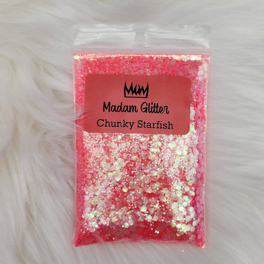 Chunky Starfish Glitter