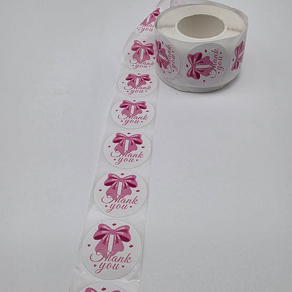 Thank You Stickers - 500 Pack