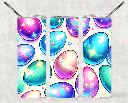 Easter Eggs Wrap For Straight Tumbler-S291