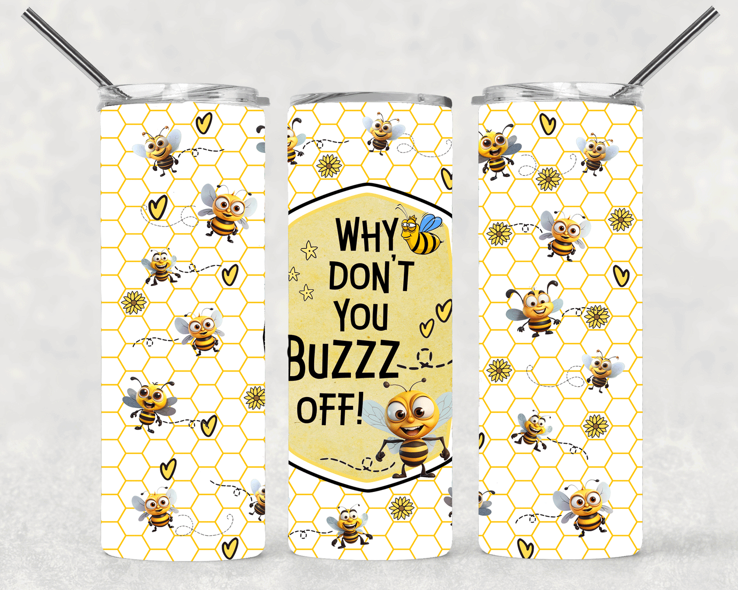 Buzz Off For Straight Tumbler-S376