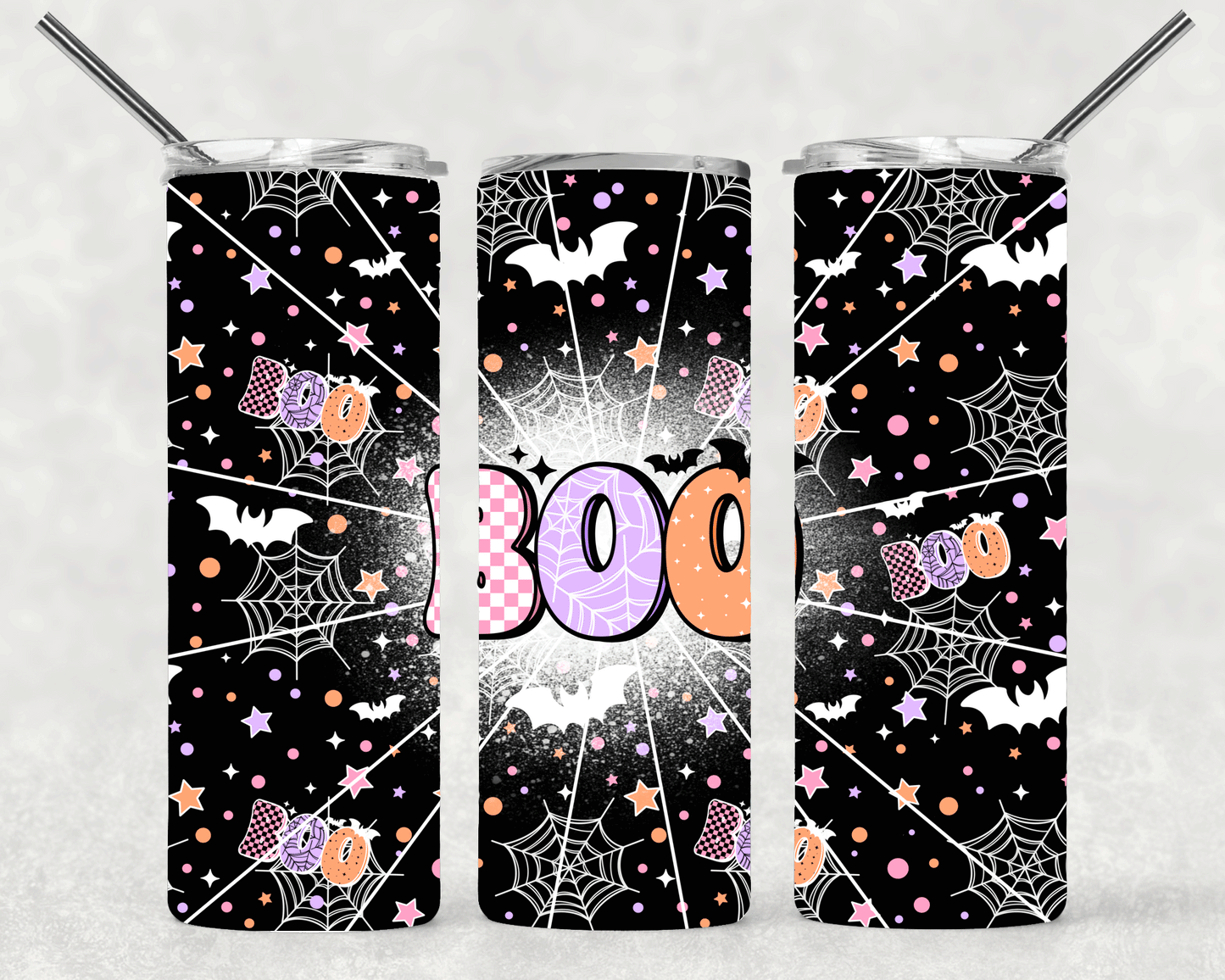 Boo Wrap For Straight Tumbler-S383