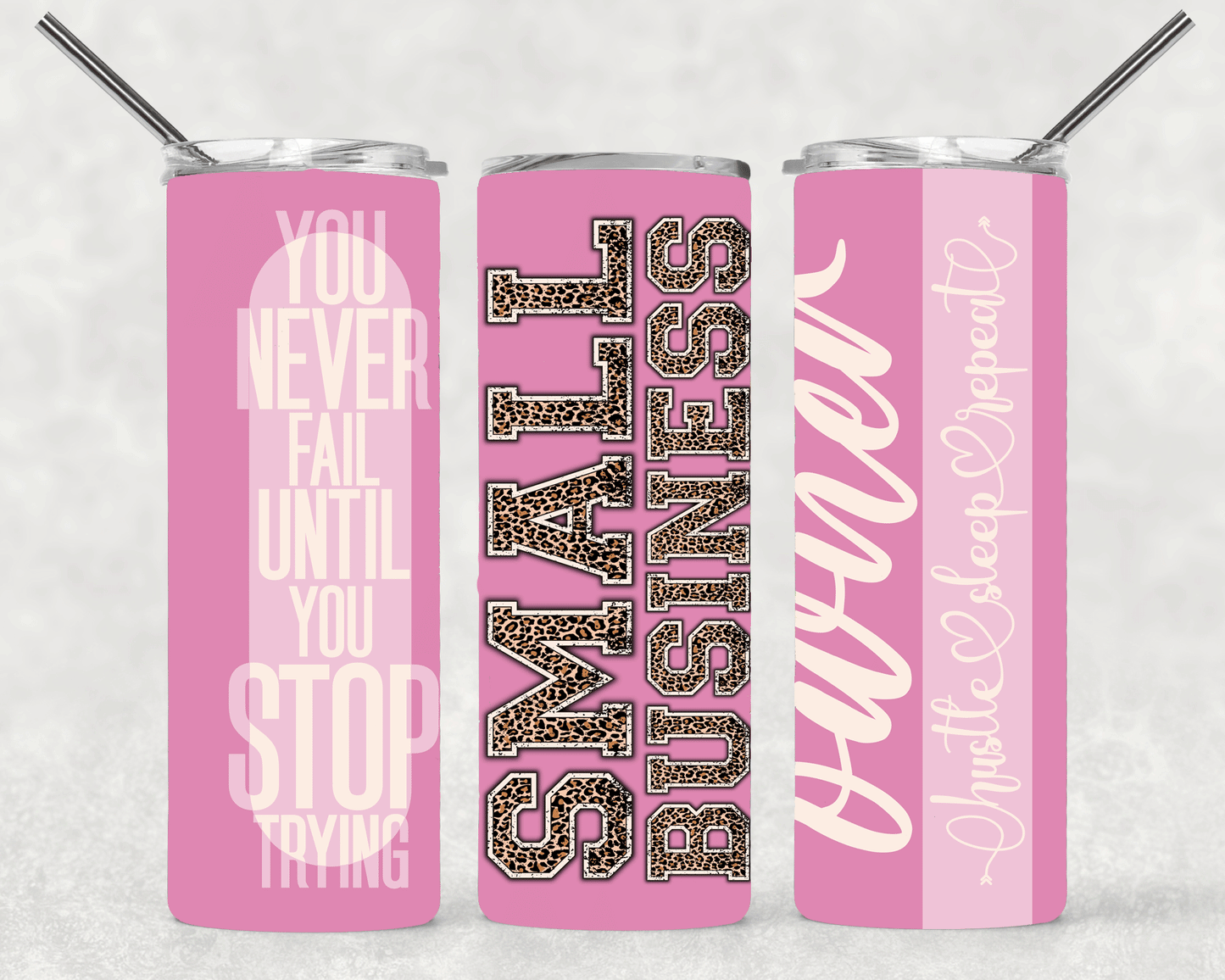 Small Business Wrap For Straight Tumbler-S413