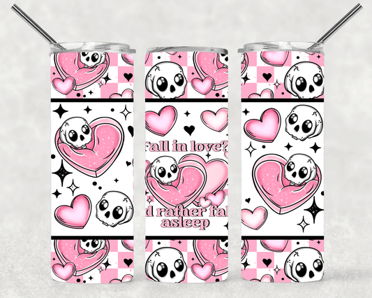 Fall In Love Wrap For Straight Tumbler-S531