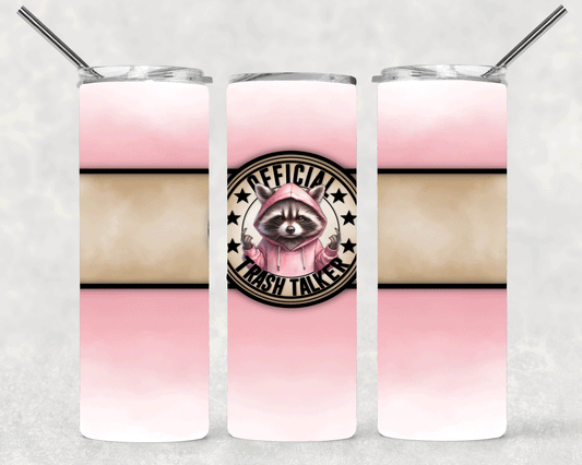 Official Trash Talker Wrap For Straight Tumbler-S555
