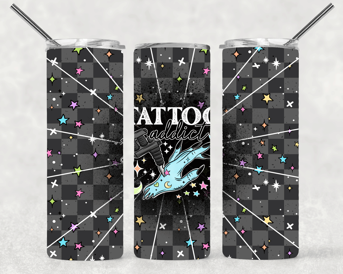 Tattoo Wrap For Straight Tumbler-S590