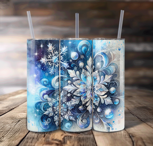Snowflake For Straight Tumbler-S708