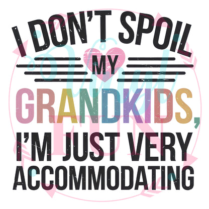 UVDTF Spoil Grandkids Decal - 45