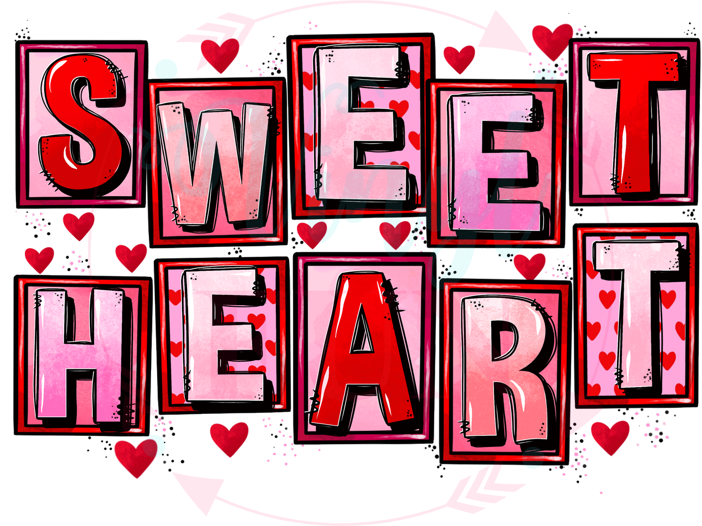 Sweetheart Decal-V6