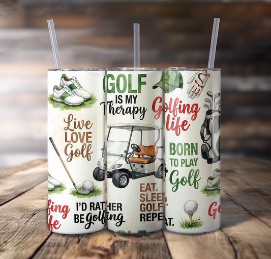 Golf Wrap For Straight Tumbler-S745