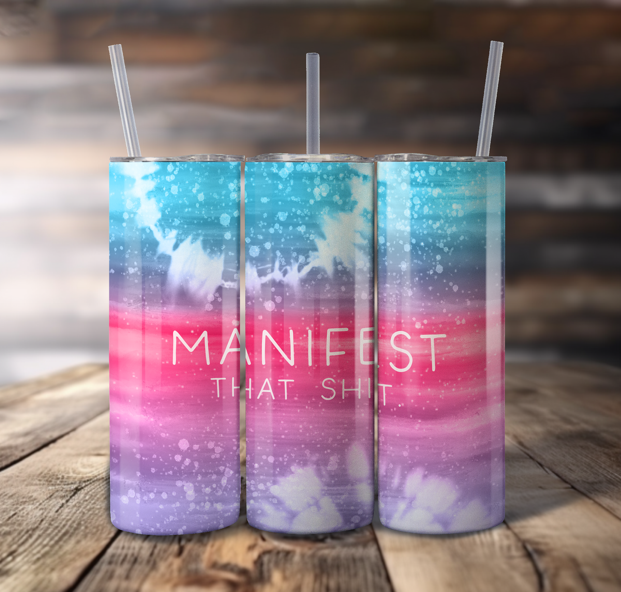 Manifest Wrap For Straight Tumbler-S758 – Vinyl Fun