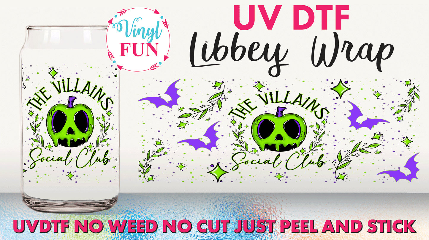 The Villans UVDTF Libbey Glass Wrap - UV218