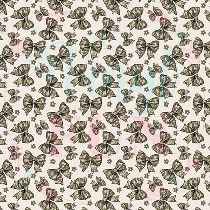 Camo Bows Pattern-D7