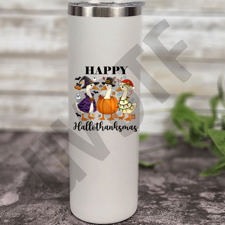 UVDTF Happy Hallothankmas Decal -XM18