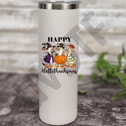 UVDTF Happy Hallothankmas Decal -XM18