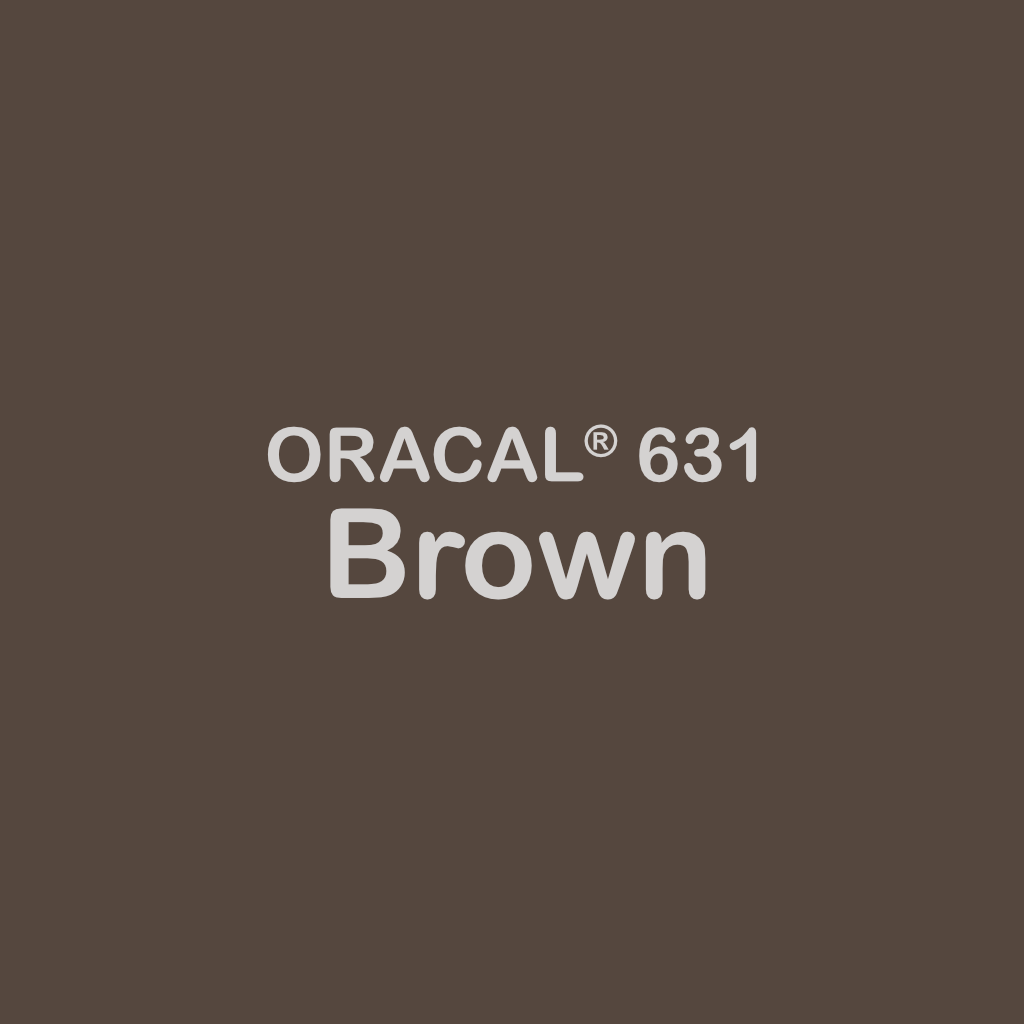 Matte Brown Vinyl Colors | Oracal 631 Removable Vinyl | Cricut & Silhouette  Sheets