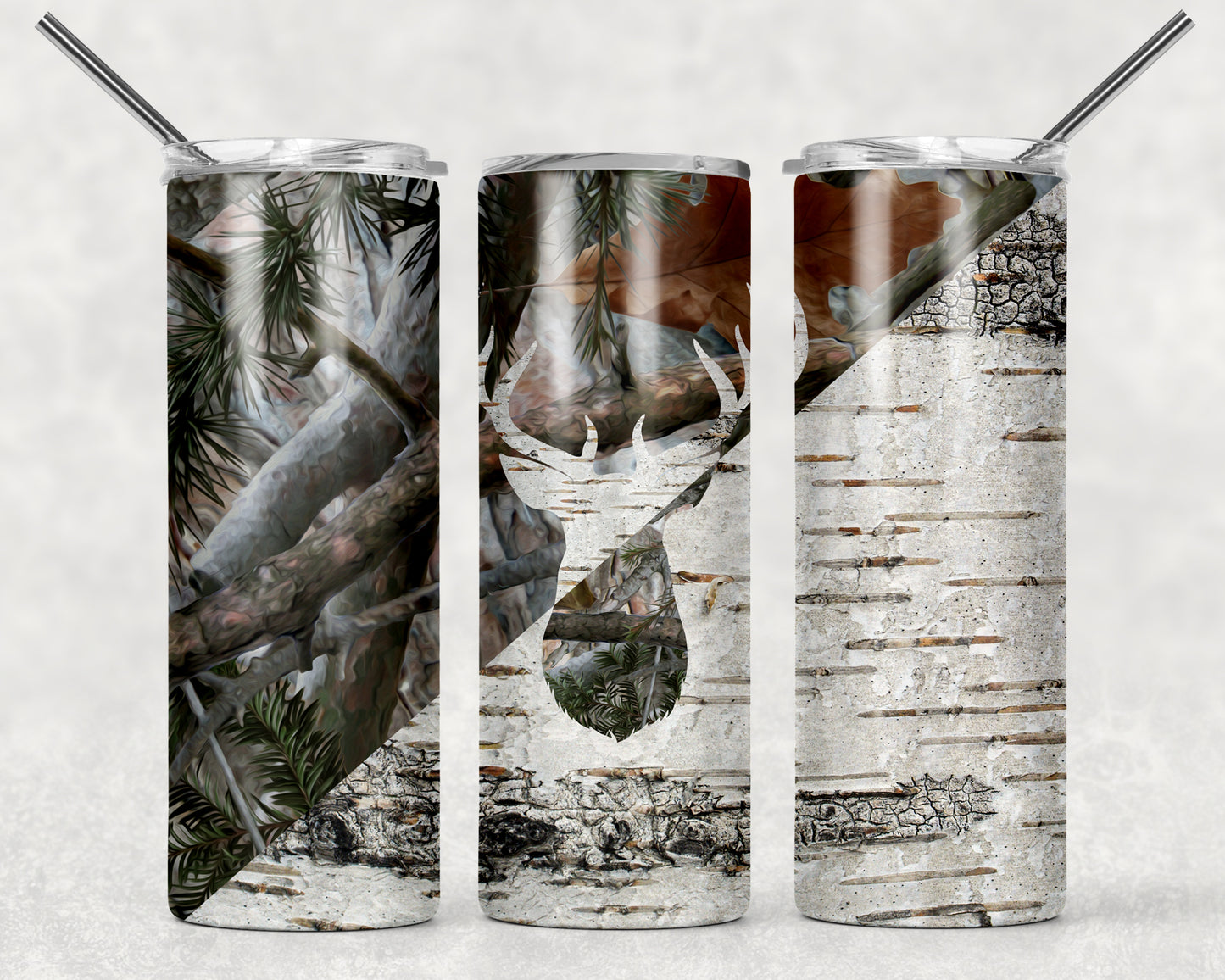 Hunting Design Wrap For Straight Tumbler-20