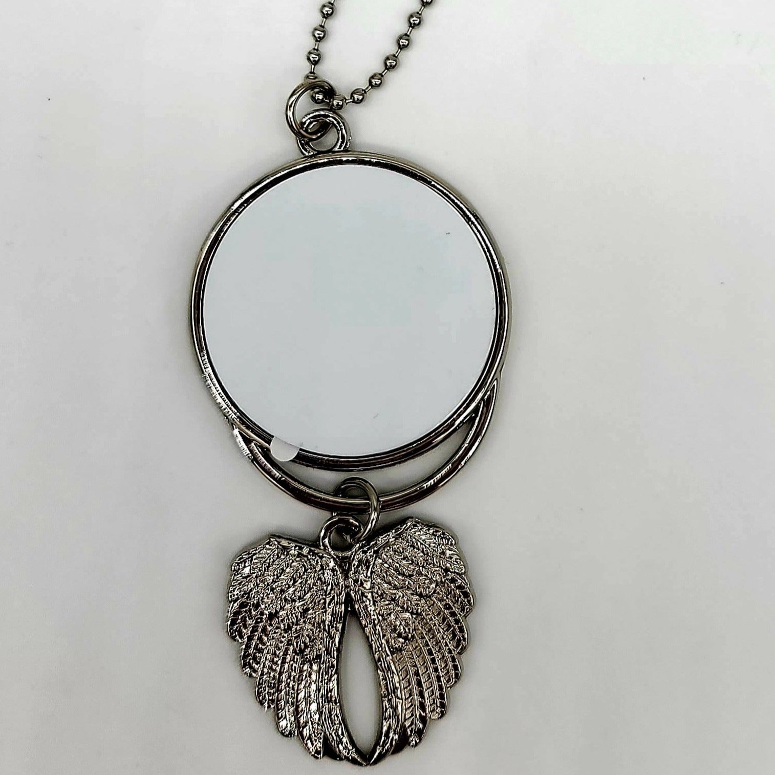 Sublimation wing store necklace