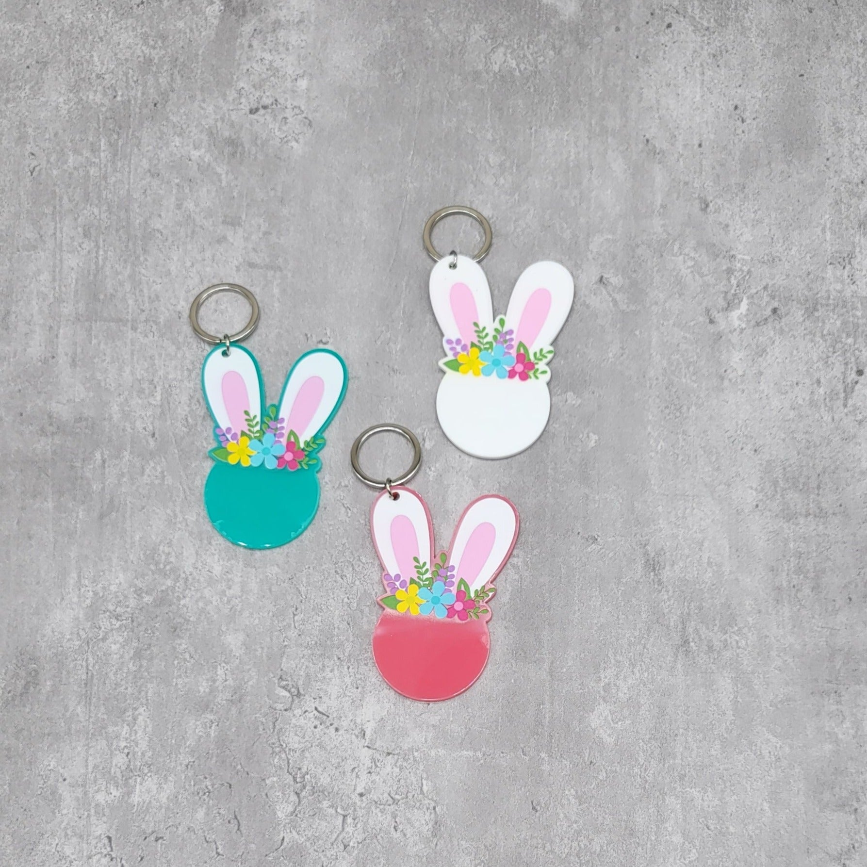 Bunny Keychain – Vinyl Fun