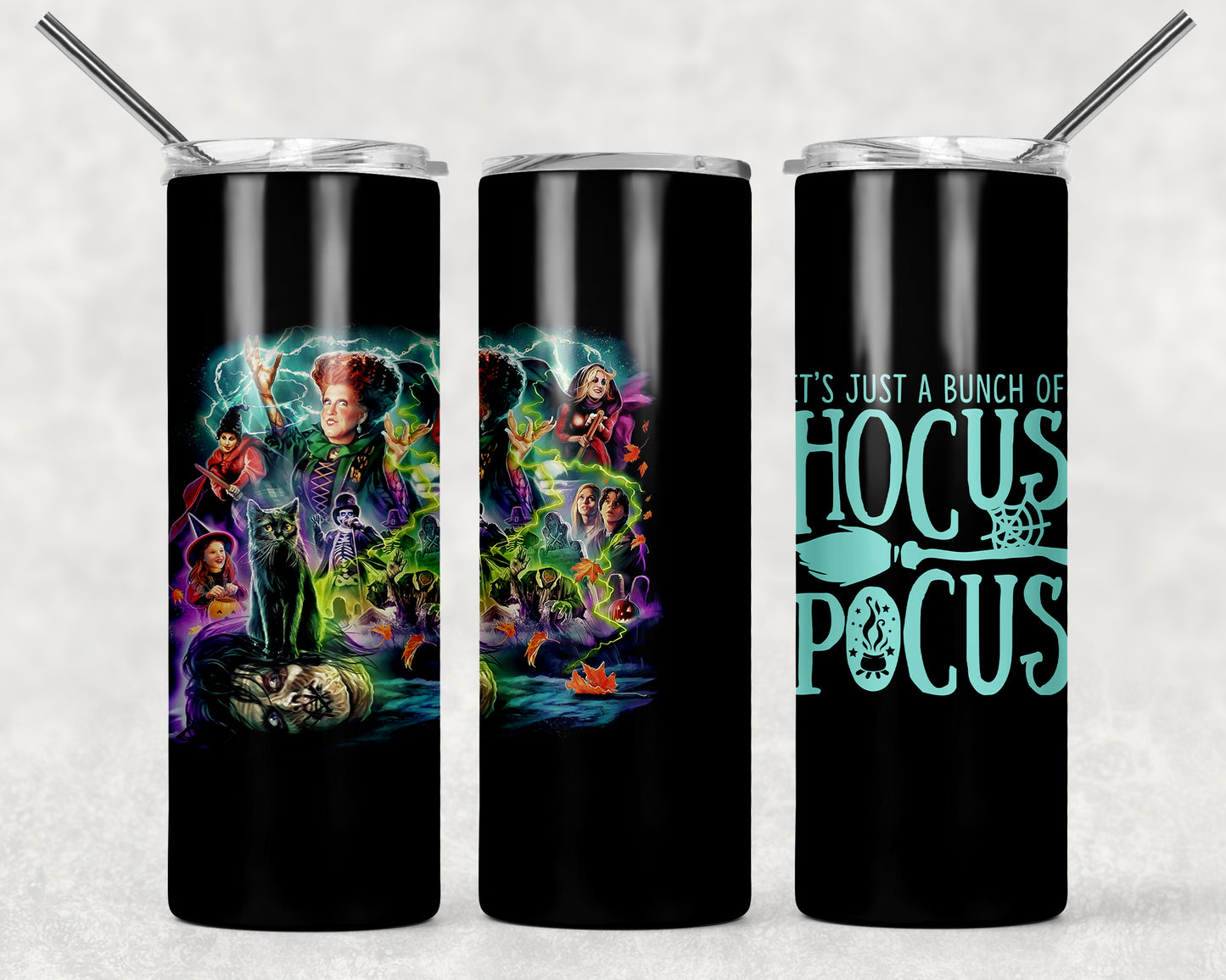 Hocus Pocus Wrap For Straight Tumbler-288
