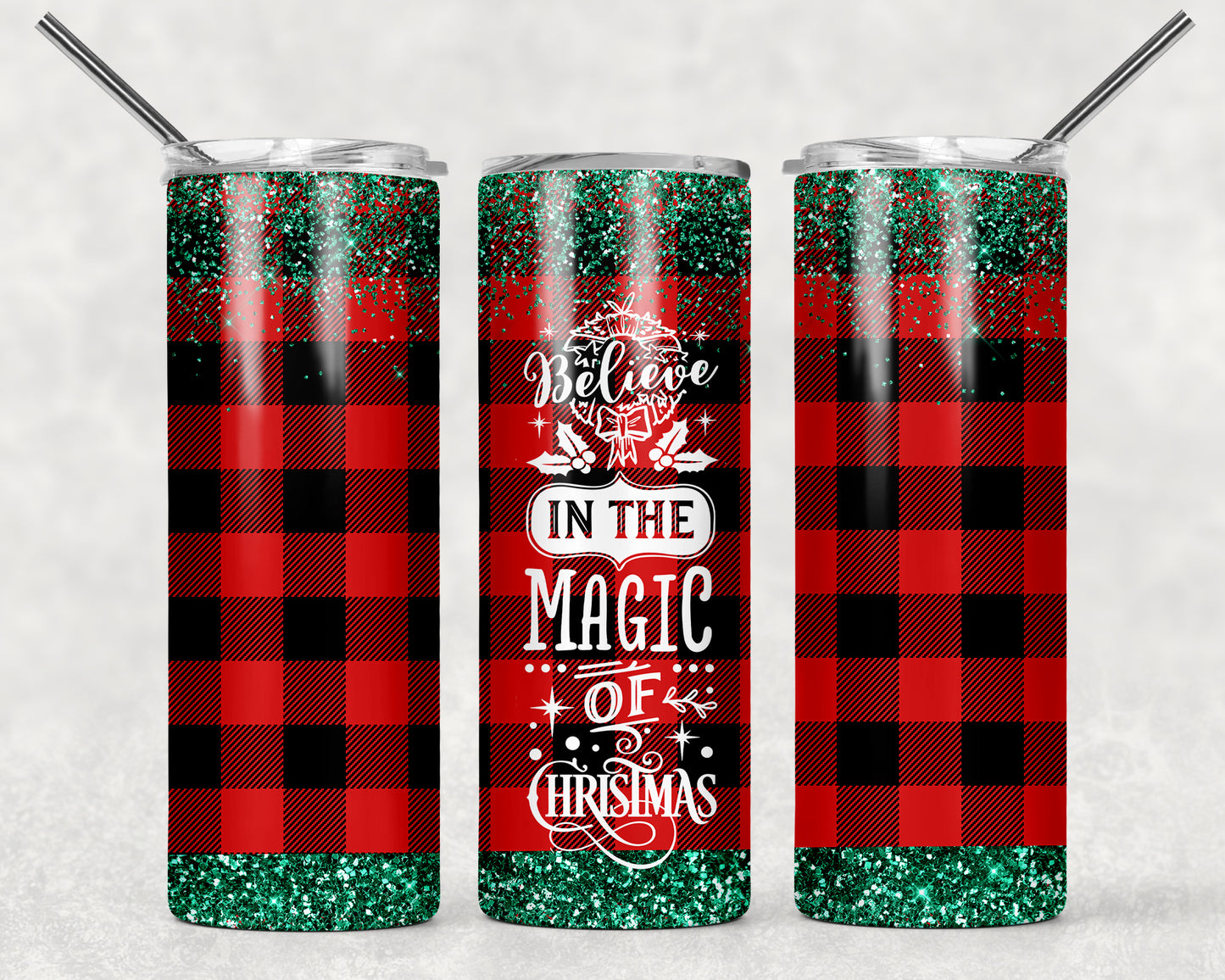 Believe Wrap For Straight Tumbler-312