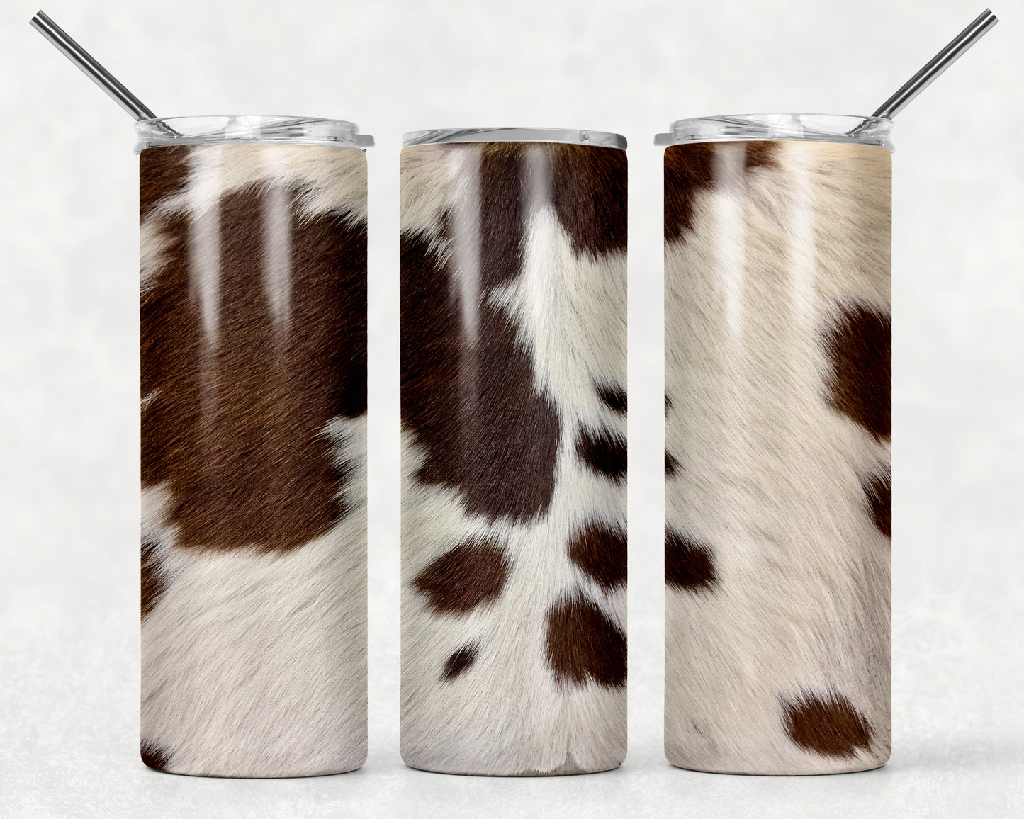 Cow Wrap For Straight Tumbler-413