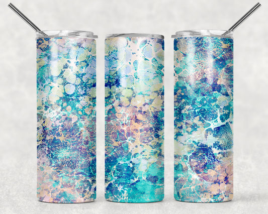 Sea Abstract Wrap For Straight Tumbler-44