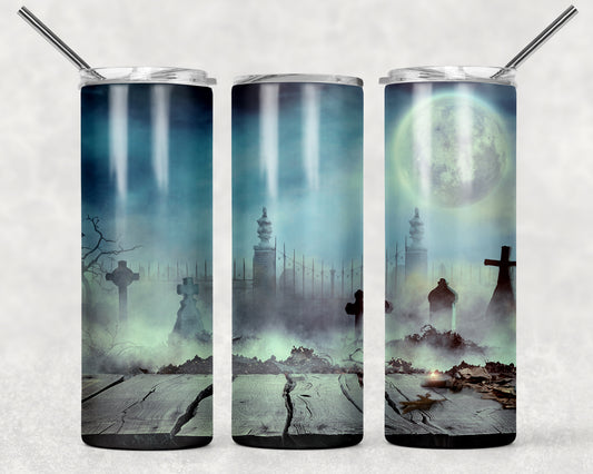 Graveyard Wrap For Straight Tumbler-56