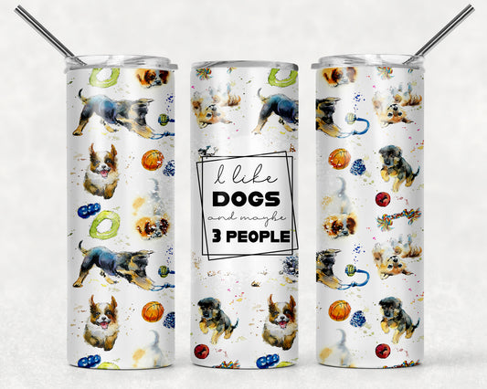 Dog Wrap For Straight Tumbler-685