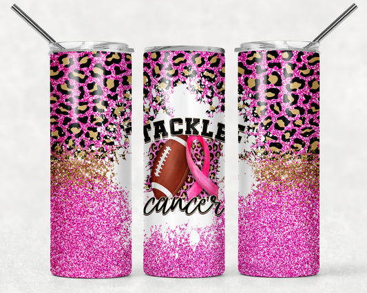 Tackle Cancer Wrap For Straight Tumbler-740