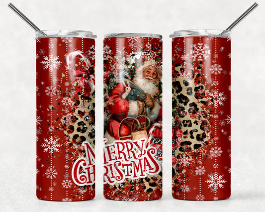 Santa Wrap For Straight Tumbler-756