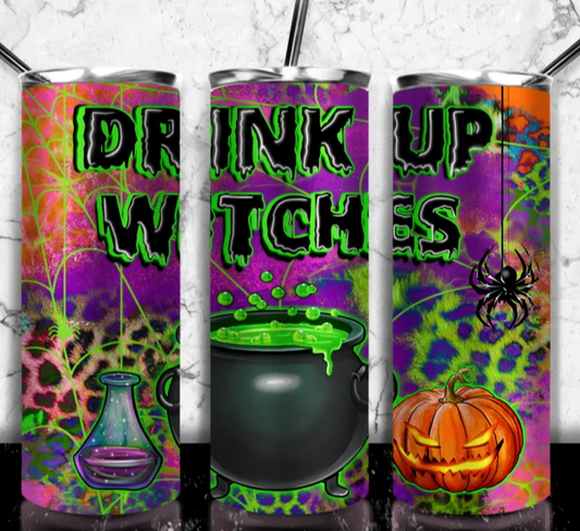Drink Up Witches Wrap For Straight Tumbler-M95