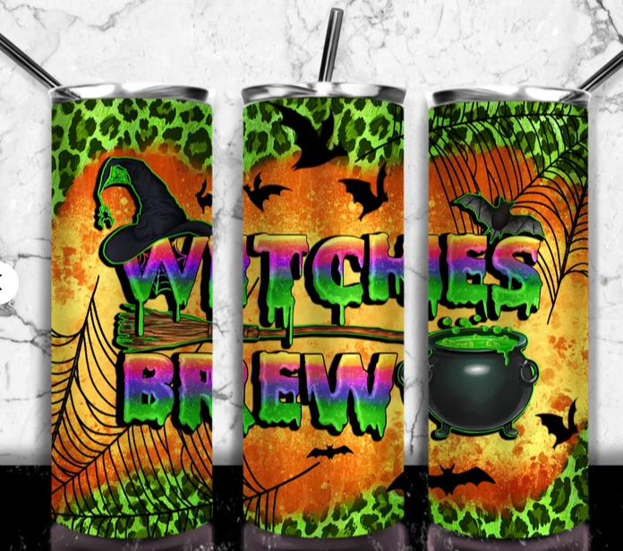 Witchs brew Wrap For Straight Tumbler-M84