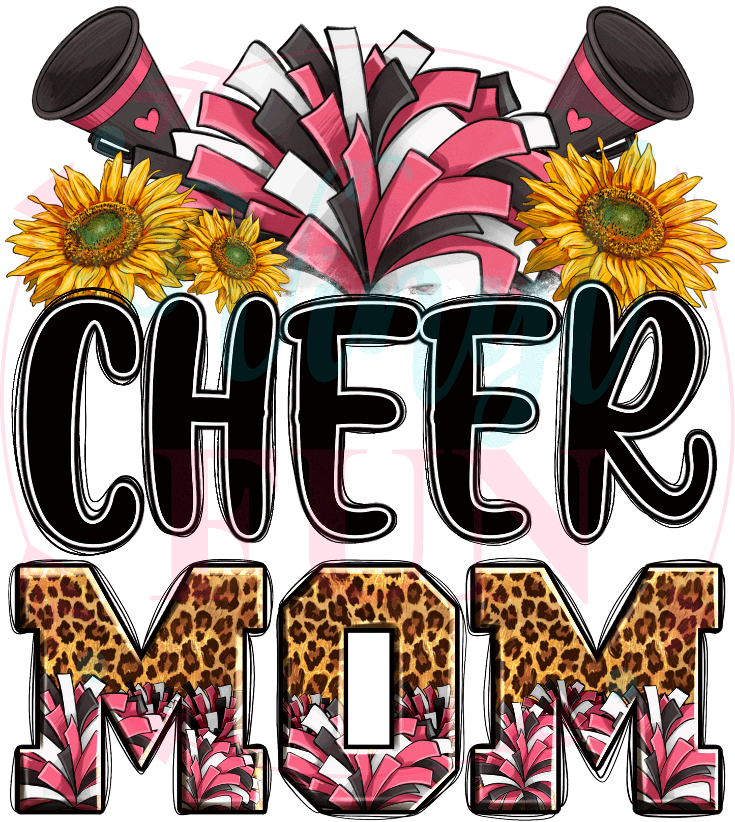 Cheer Mom Decal -43