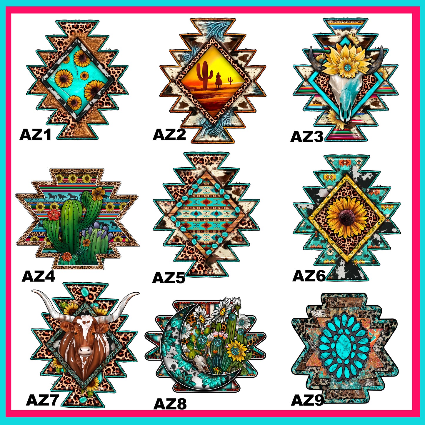 Aztec Decal Sheet-Z5