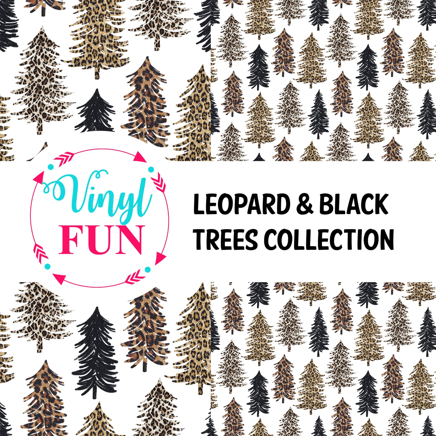 Leopard & Black Trees Collection