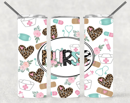 Nurse Wrap For Straight Tumbler-M139
