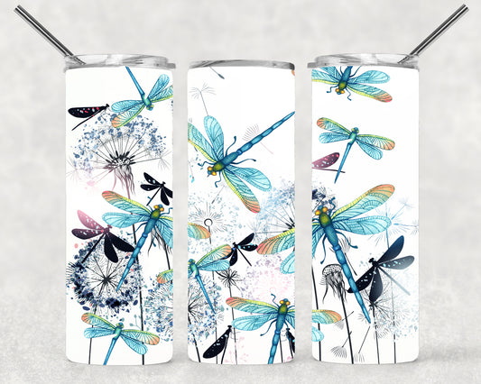 Dragonflies Wrap For Straight Tumbler-M165