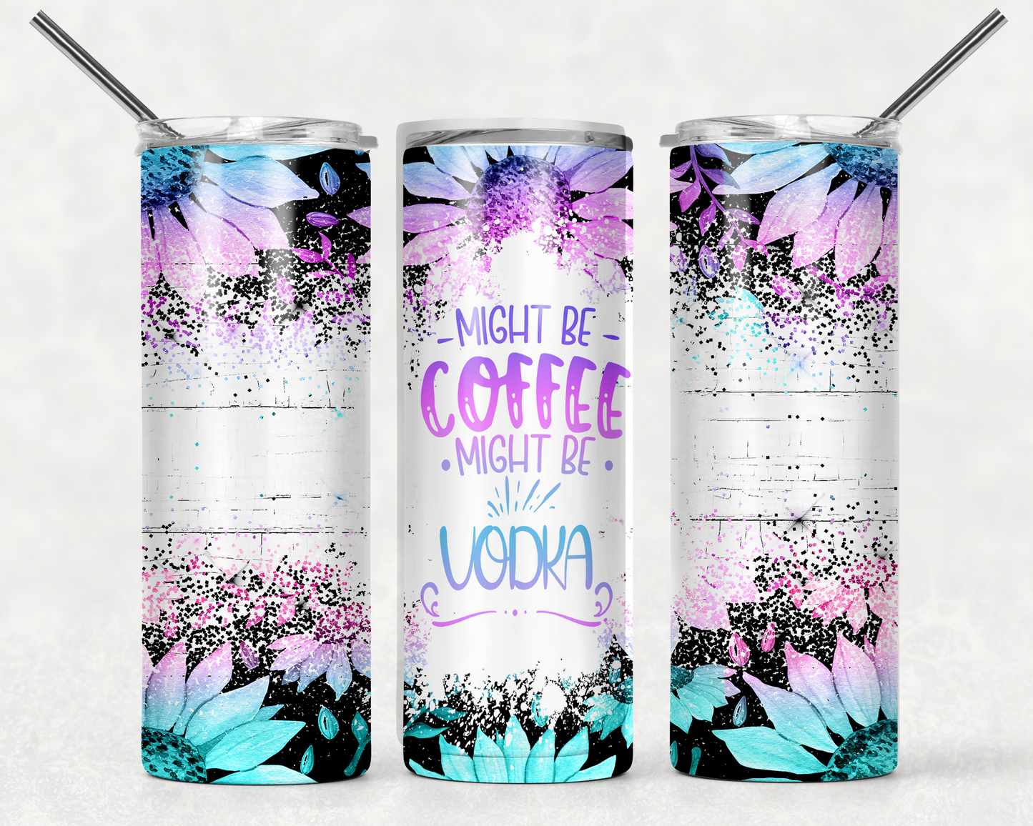 Coffee Vodka Wrap For Straight Tumbler-M65