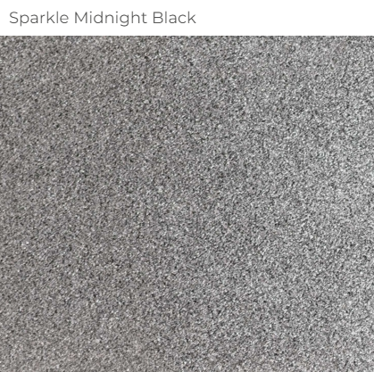 Midnight Black Glitter Vinyl HTV